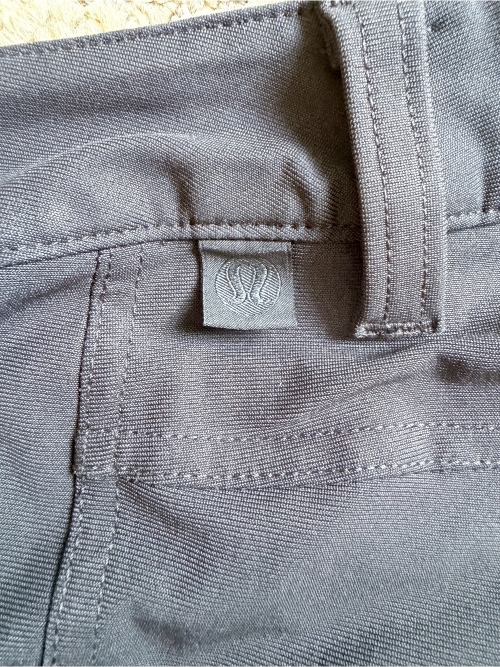 Lululemon Gray A 5 pocket pant 32 L *Utilitech